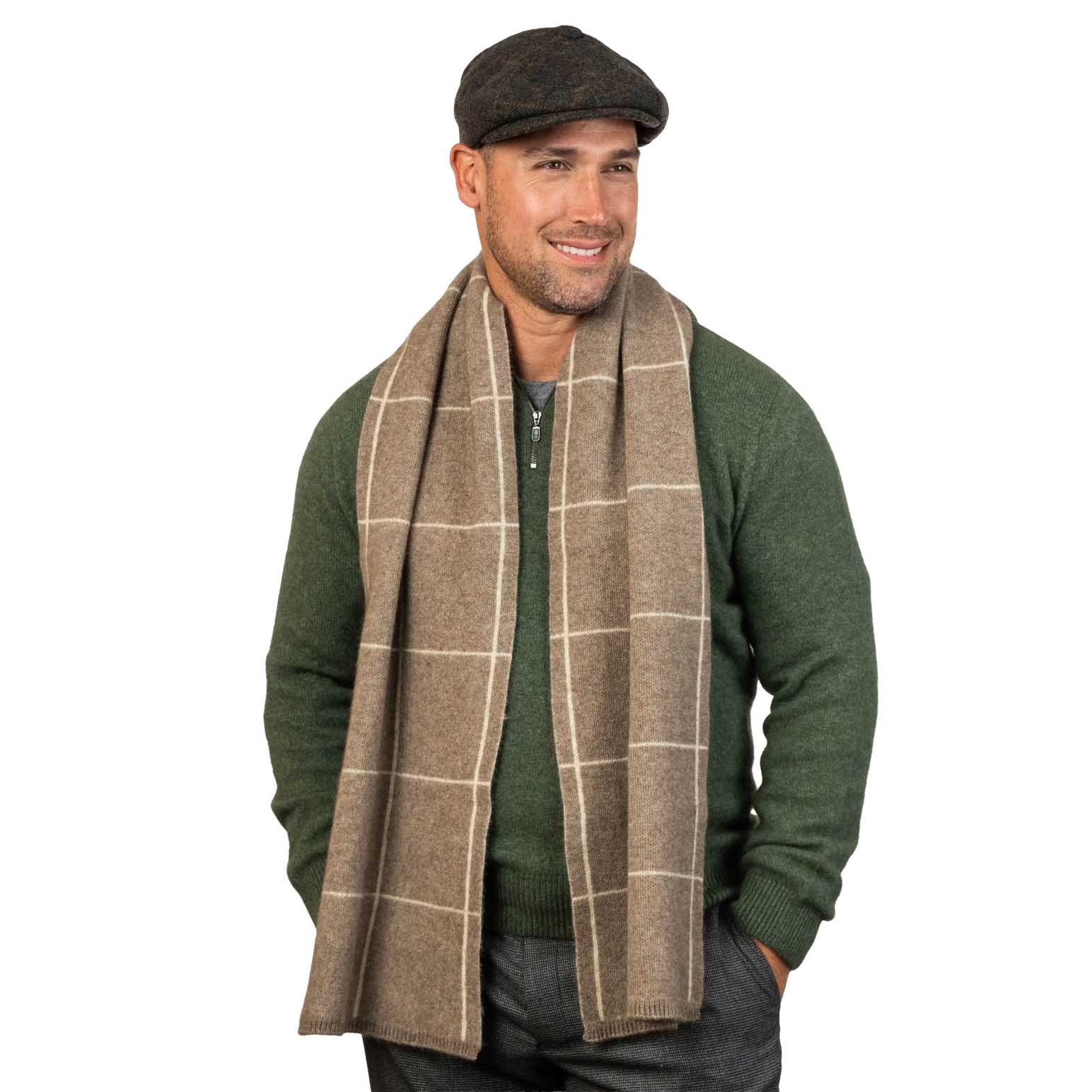 Koru Check Scarf